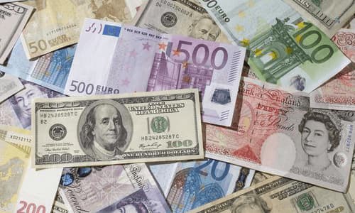 Currency background